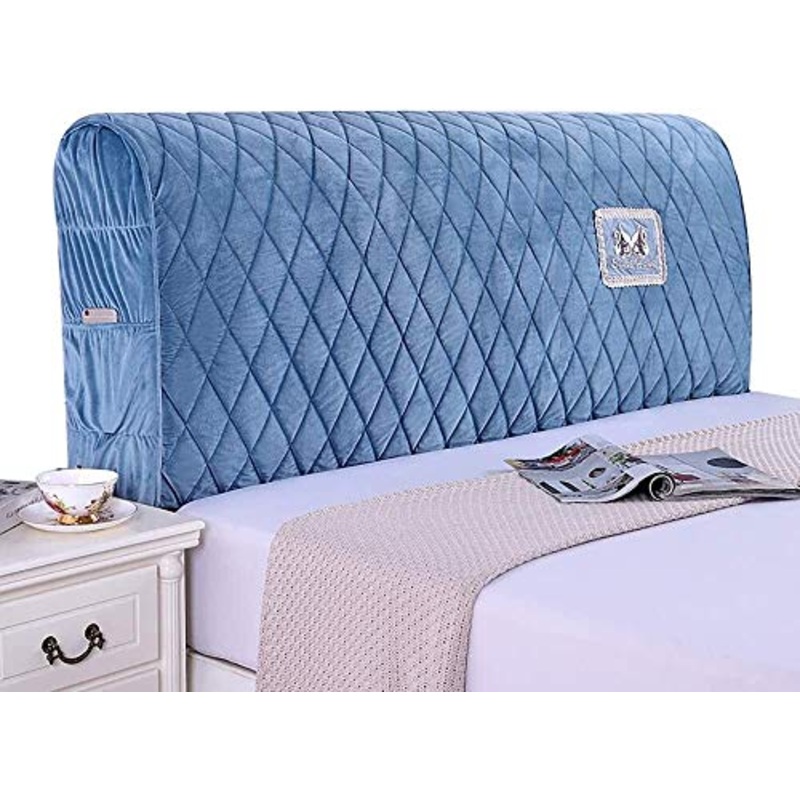 Copri+Testata+Per+Letto Copri/Copertura Testata Letto Copritestata Letto Singolo/Matrimoniale, Protezione Testata Addensare Elastico all-Inclusive Cover Lavabile Copertura Testata Letto Copritestata