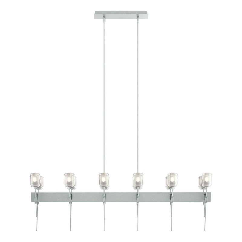 Echo 12-Light Linear Pendant Vintage Platinum