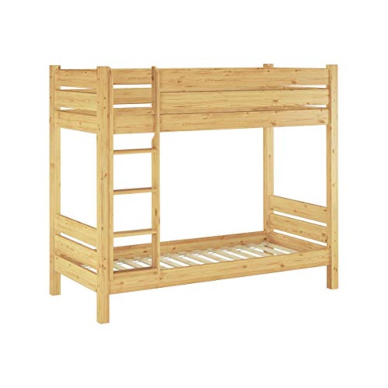 Erst-Holz Letto a Castello in Pino Anche per Adulti 80X190 nicchia 100cm divisibile 60.16-08-190T100