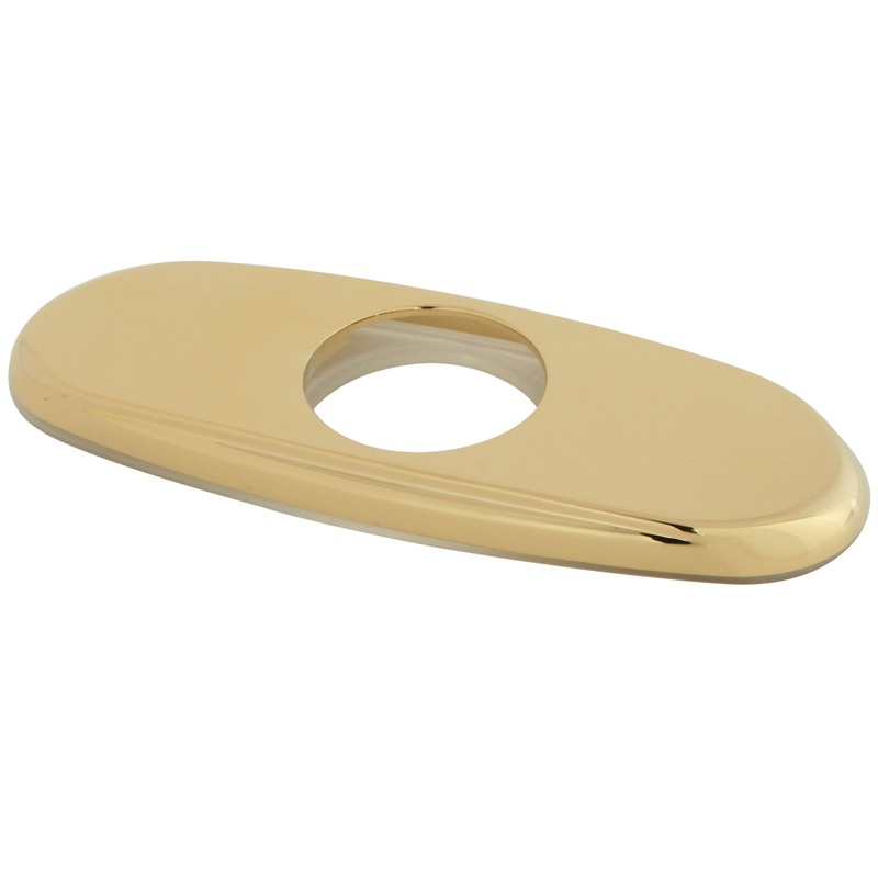 KSCP1432 Zinc Alloy Escutcheon Plate, Polished Brass
