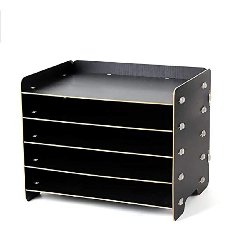 Schedario Classificatore Verticale Cartella del Desktop, Portariviste in Legno Scaffale per Cancelleria A pi Piani, Forniture per Ufficio O Articoli per La Casa (Size : #13)