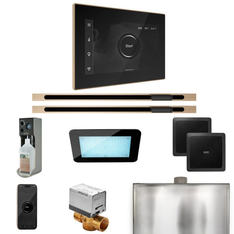 Steam Kit xDream Max Linear Black/Brushed Bronze Control Package for MX4/MX5/MX6