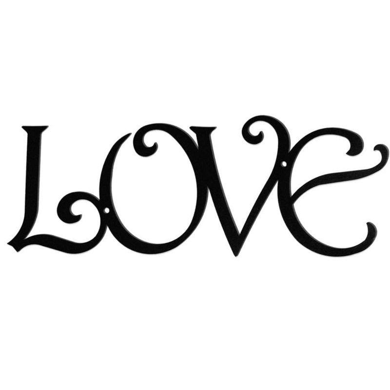 Village Wrought Iron WA-LOVE Wall Art LOVE