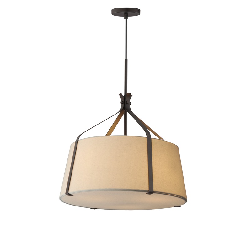 Bandera 20″ 3-Light Pendant Dark Bronze