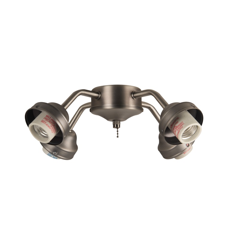 Craftmade F400-AN-LED Universal Four Light Fitter Antique Nickel (Discontinued)