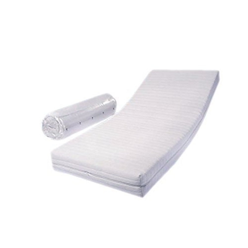 DINAFLEX Materasso SOTTOCOSTO; 100X190, Alto 14 CM in Poliuretano ESPANSO WATERFOAM, Ortopedico Anallergico E ANTIACARO, Extra Comfort