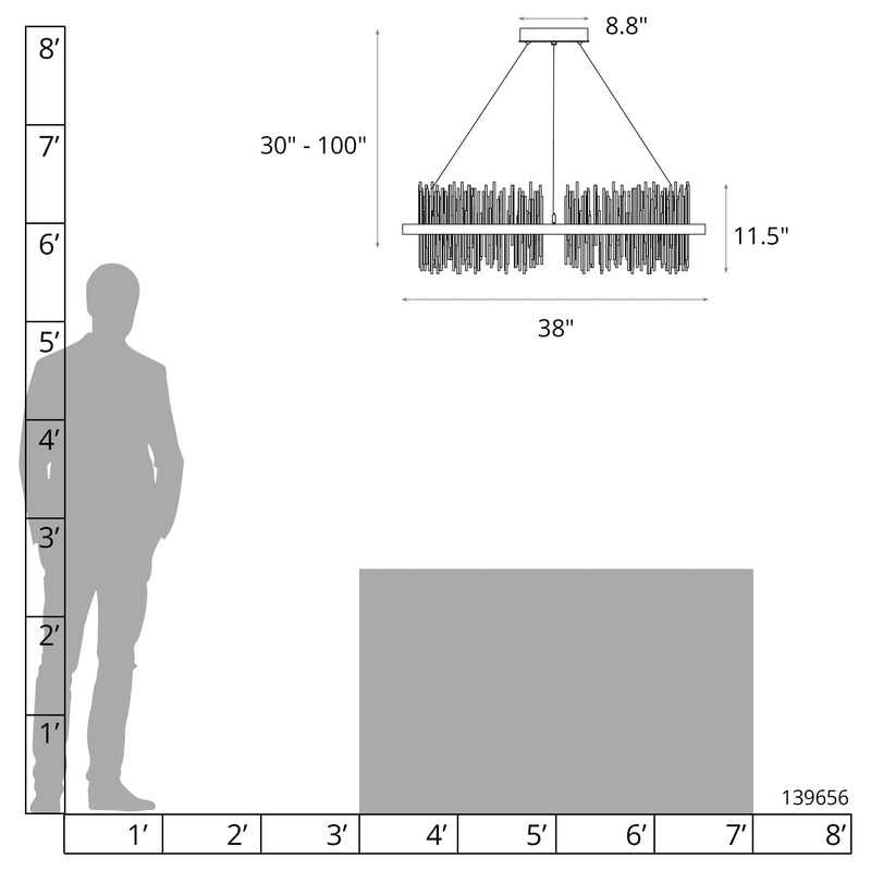 Gossamer Circular LED Pendant Ink Modern Brass