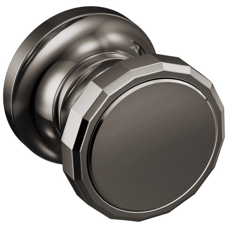 Handle Kit Beauclere 2 Wheel Brilliance Black Onyx for Wall Mount Tub Filler