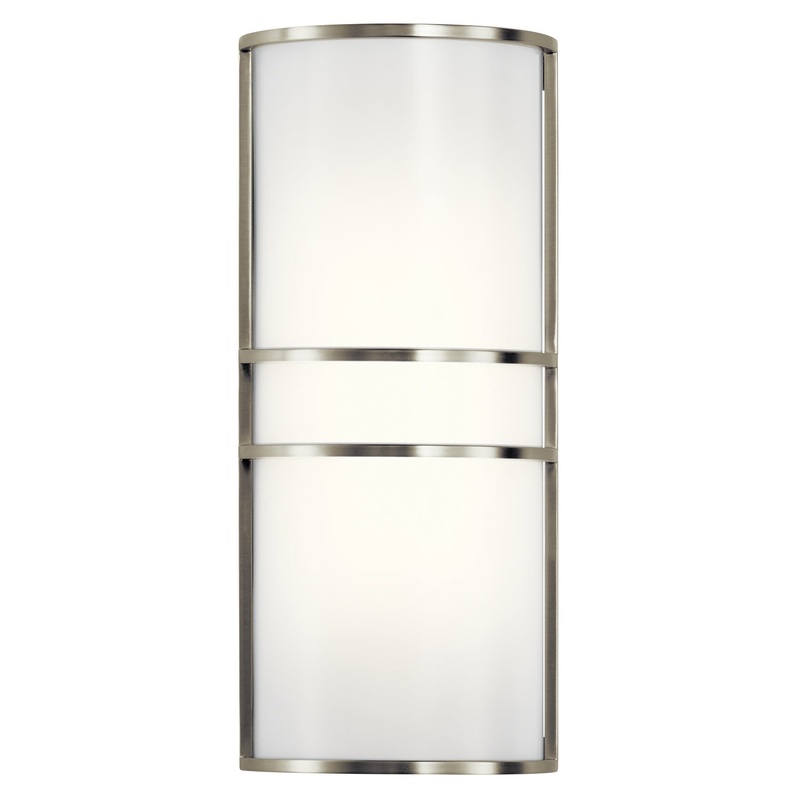 Kichler 11315NILED LED Wall Sconce, Brushed Nickel