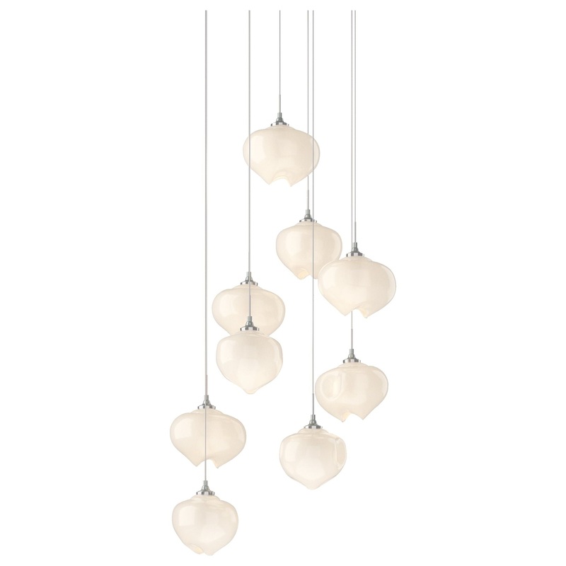 Ume 9-Light Pendant Vintage Platinum