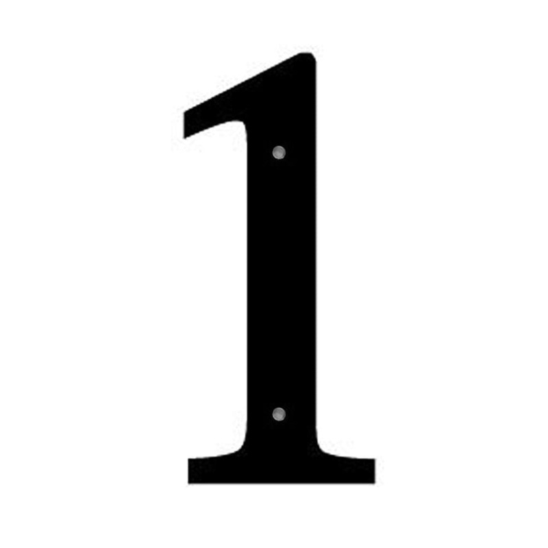 Village Wrought Iron NUM-1-M Number 1 Medium