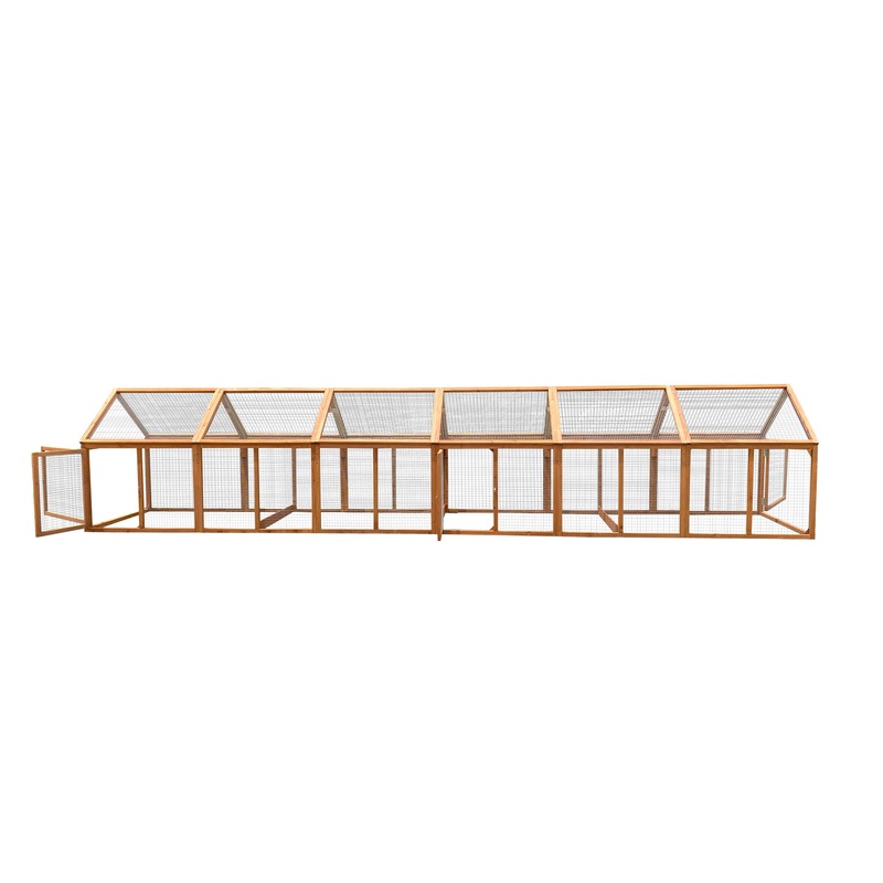 YES4PETS 5 M Large Chicken Coop Run Guinea Pig Cage Villa Extension Rabbit Hutch House Pen