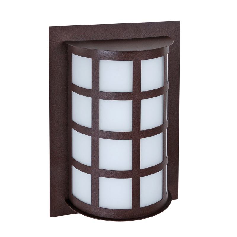 Besa SCALA13-WA-BR Scala One Light Outdoor Wall Sconce Bronze