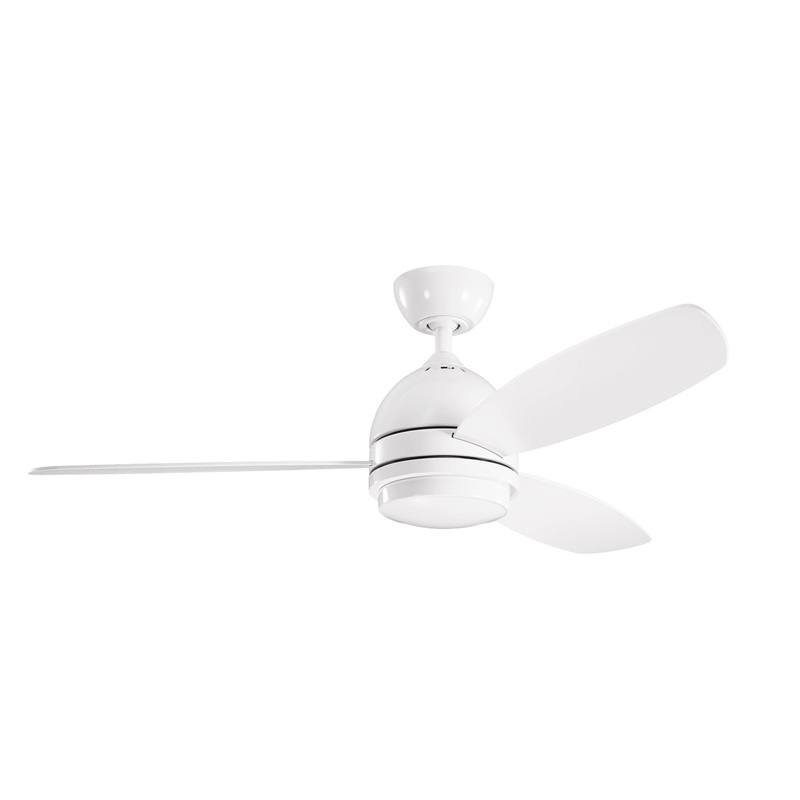 Kichler 330002WH 52″ Ceiling Fan, White