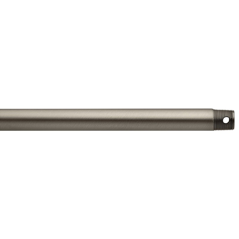 Kichler 360000AP Fan Down Rod, Antique Pewter