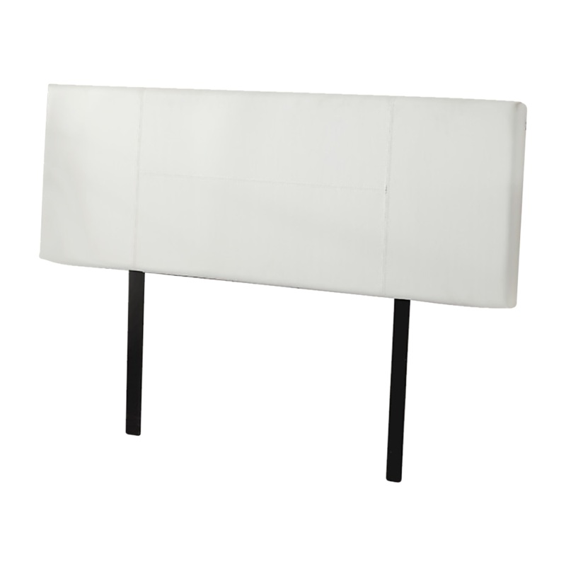 PU Leather Double Bed Headboard Bedhead – White