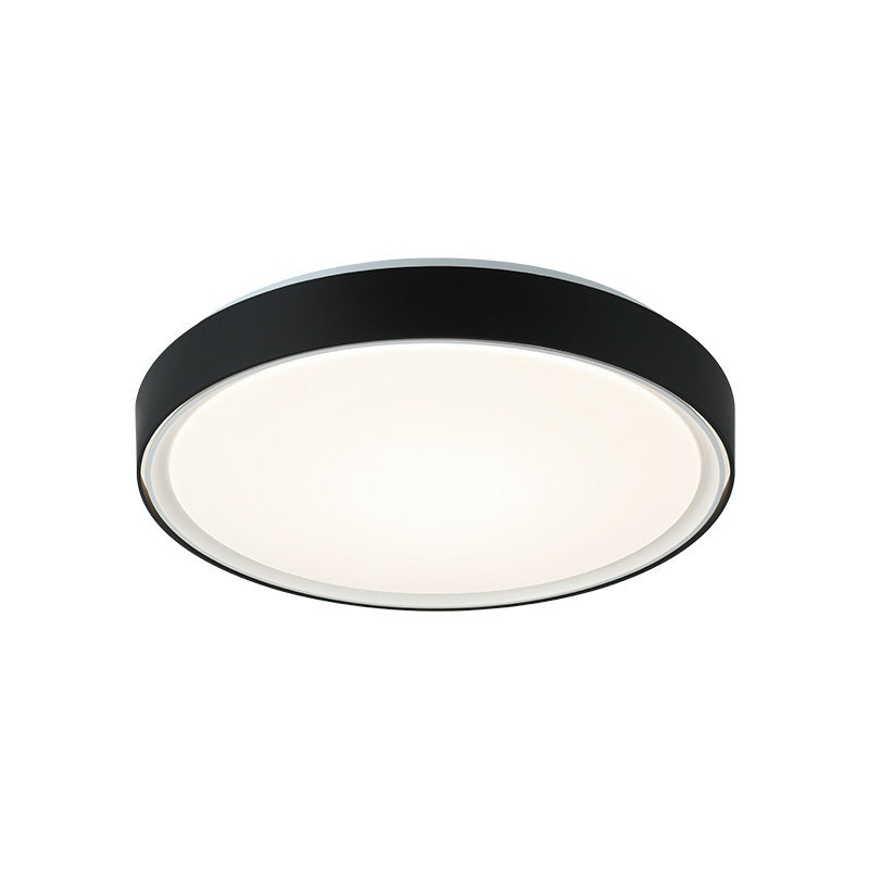 Alamus 1-Light Ceiling Mount Black + White