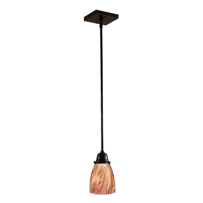 Arroyo SSH-1-BZ Simplicity One Light Pendant Bronze