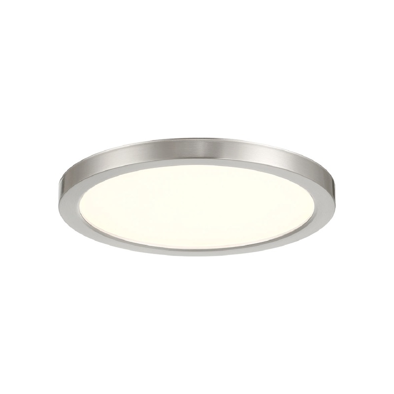 Artemis 9″ Round 5CCT Flush Mount Brushed Nickel