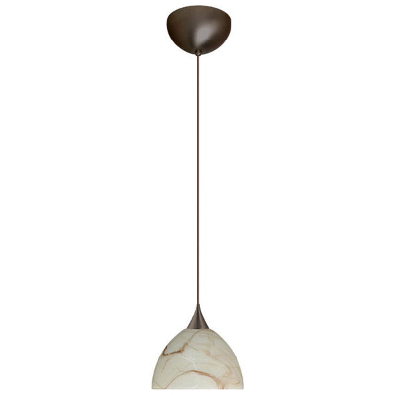 Besa 1XC-467983-BR Brella One Light Pendant Bronze