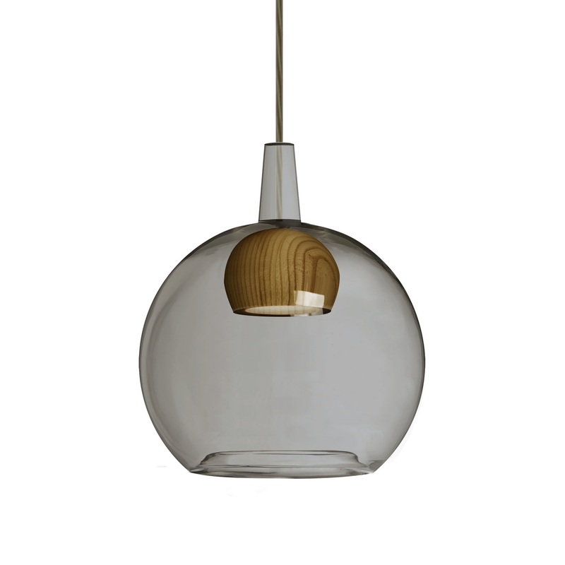 Besa J-BENJISMMD-LED-BR Benji LED Pendant Bronze