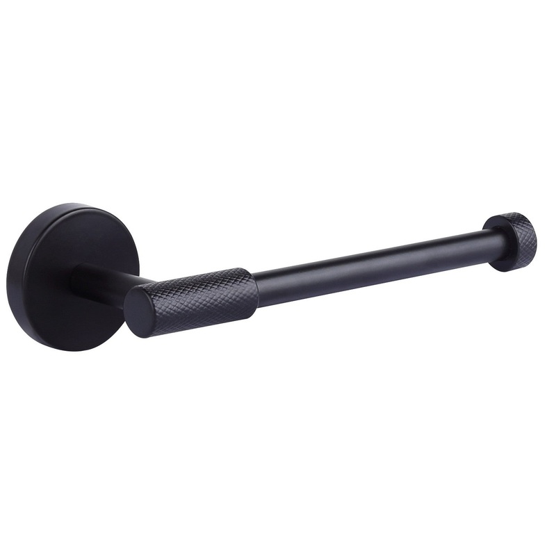 Canarm BA108A07BK Varen Toilet Paper Holder Matte Black