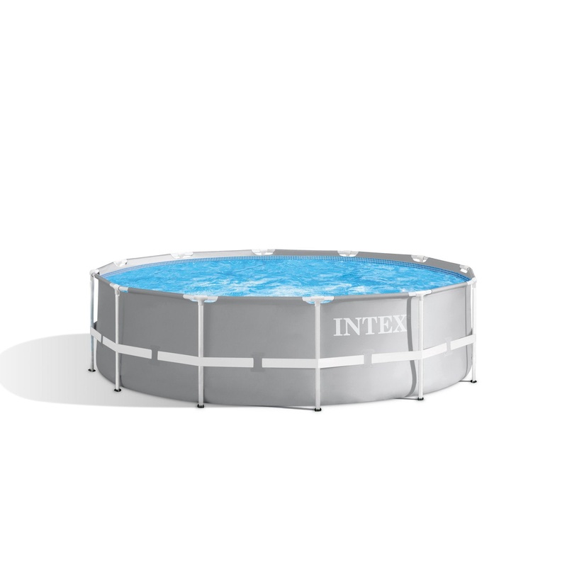 Intex PRISM Premium 12′ Metal Frame Pool Outdoor Above Ground 366cm x 99cm – 26716
