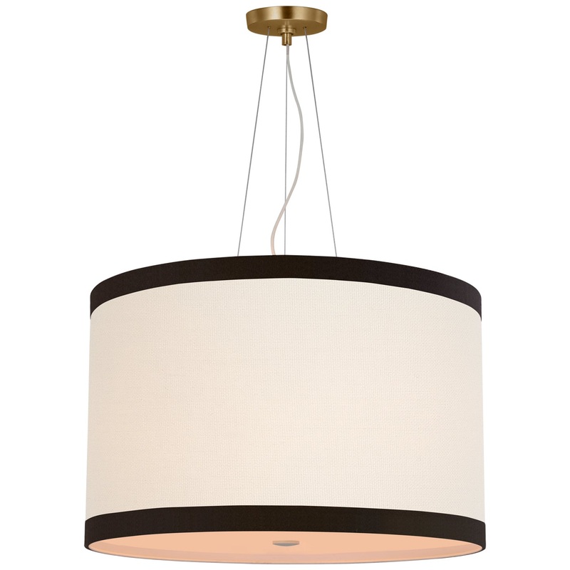 LED Pendant from the Walker Collection in Gild Finish by Visual Comfort Signature
