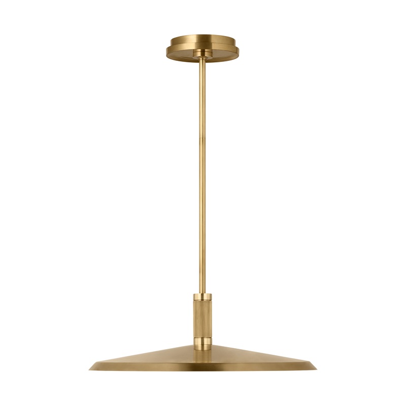 Saucer Direct 18 Pendant Hand Rubbed Antique Brass