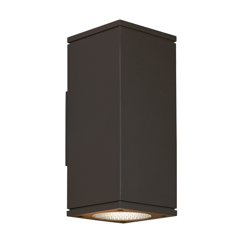 Tegel 12 Outdoor Wall Downlight Black 2700K / 36-Degree Beam Surge Protection