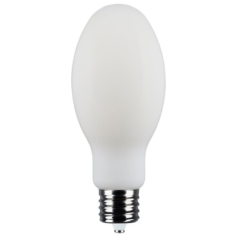 34 Watt LED HID Replacement – ED28 – 5000K – Extended Mogul Base – White – 120-277 Range Voltage by Satco