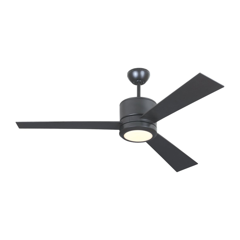 52″Ceiling Fan from the Vision Collection in Oil Rubbed Bronze Finish by Generation Lighting.