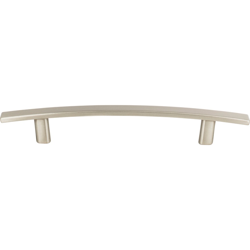 Atlas Homewares Curved Line Pull 5 1/16 Inch (c-c) Brushed Nickel