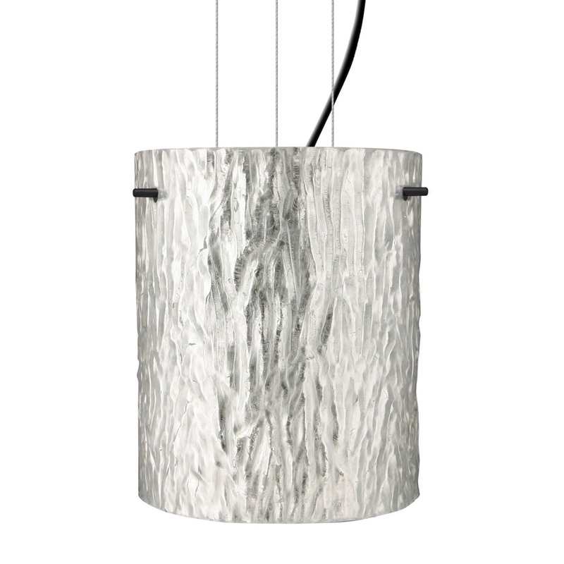 Besa 1KG-4006SS-LED-BK Besa Tamburo 8 Cable Pendant LED Pendant Black