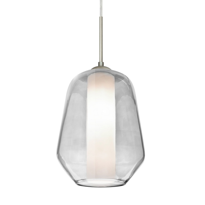 Besa J-LINKCL-LED-SN Link LED Pendant Satin Nickel
