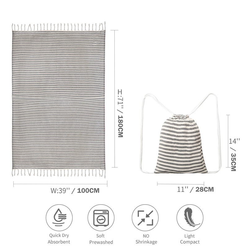 Black Chic Lightweight Nylon Drawstring Tote Bag – Multi-Pocket Casual Shoulder & Crossbody