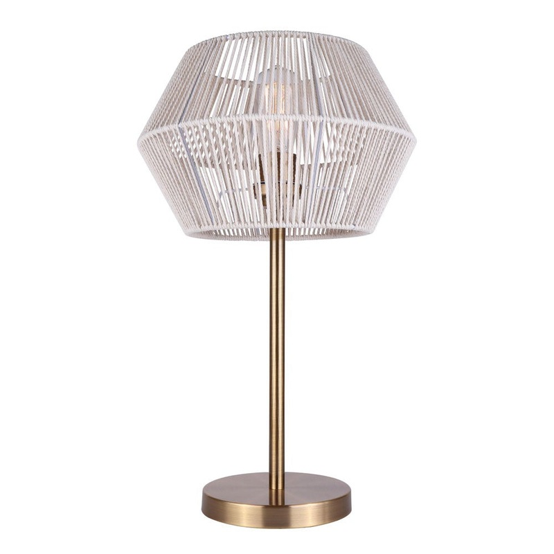 Canarm ITL1120A22GD Willow One Light Table Lamp Gold