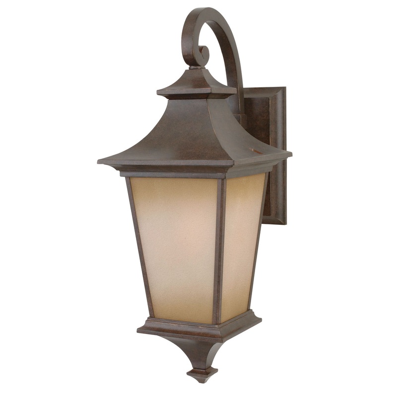 Craftmade Z1304-AG Argent One Light Wall Mount Aged Bronze Textured (Discontinued)