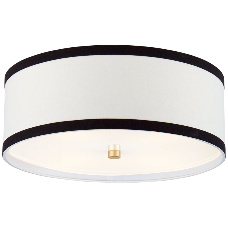 Four Light Flush Mount from the Walker Collection in Gild Finish by Visual Comfort Signature