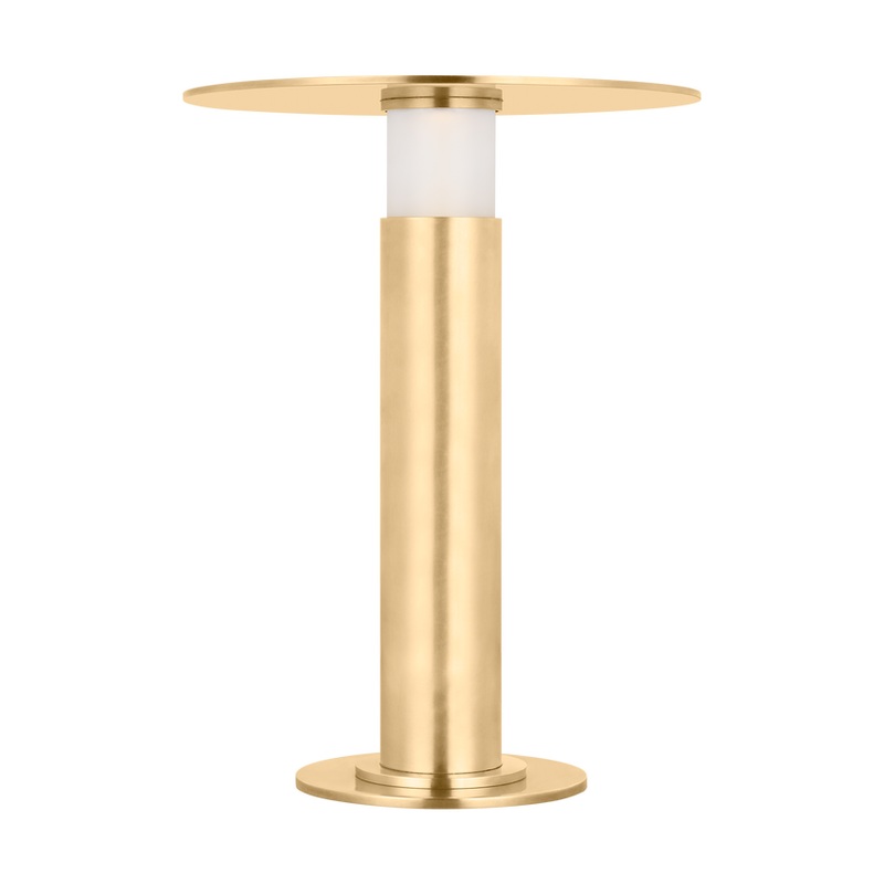 Miguel 10 Rechargeable Table Lamp Hand Rubbed Antique Brass
