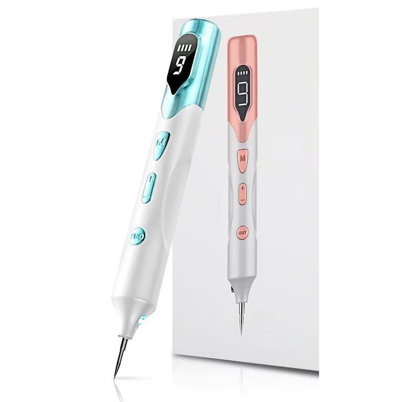 Professional 9-Level Skin Tag & Spot Remover Pen – USB Rechargeable Beauty Device(Blue)