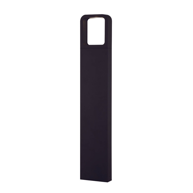 Rion 26″ LED Bollard Round Black