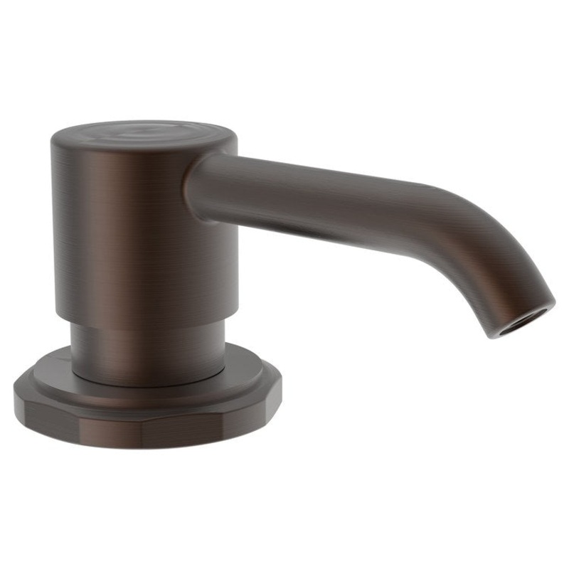 Soap Dispenser Heaney English Bronze Deck Mount Brass Pump
