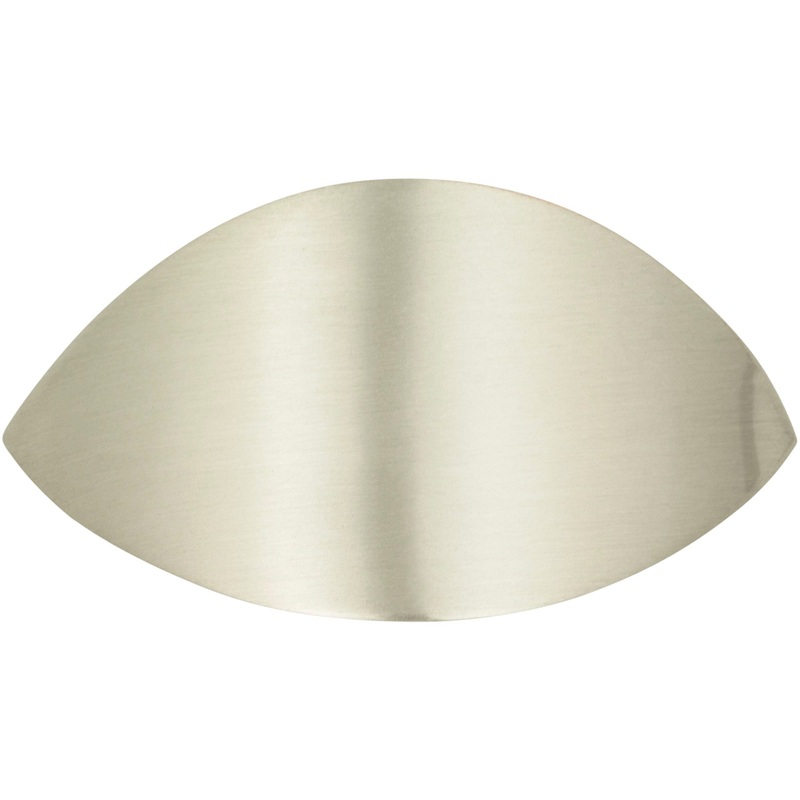 Atlas Homewares Ola Cup Pull 1 1/4 Inch (c-c) Brushed Nickel