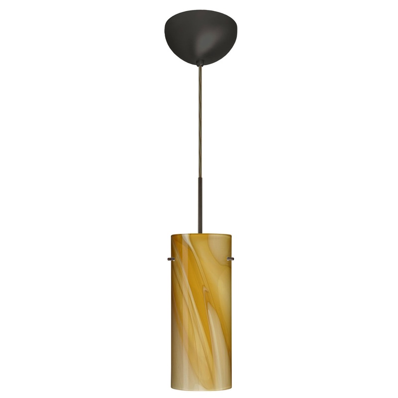Besa 1JC-4123HN-BR Stilo One Light Pendant Bronze (Discontinued)
