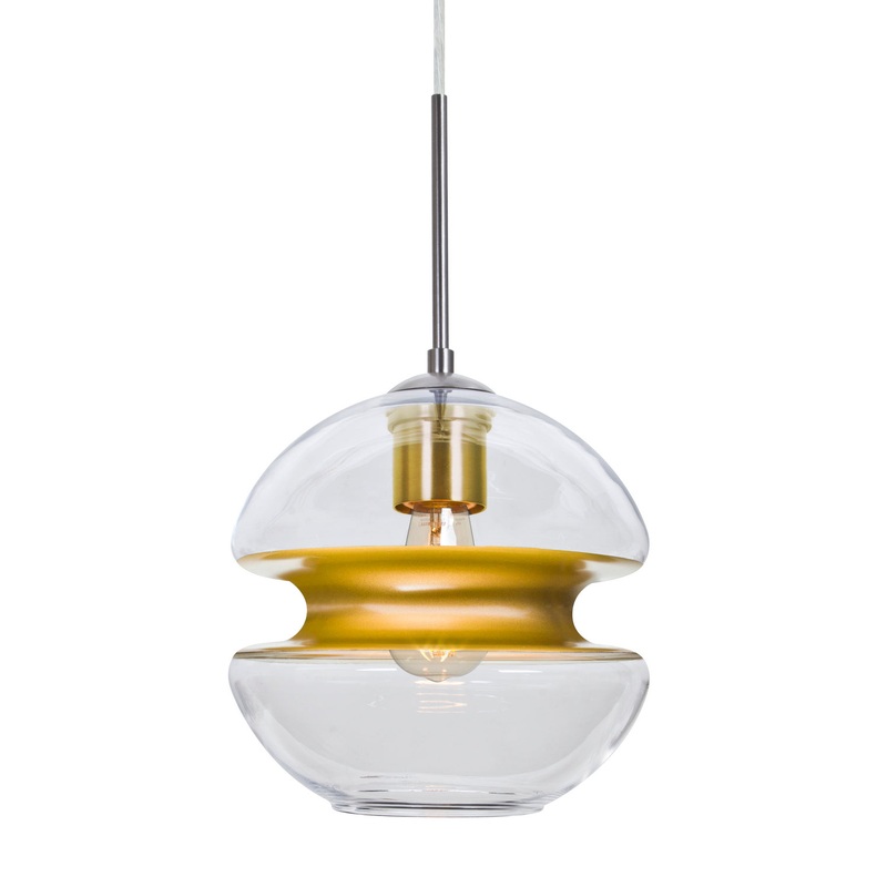 Besa 1JT-HULA8GD-EDIL-SN Hula 8 One Light Pendant Satin Nickel