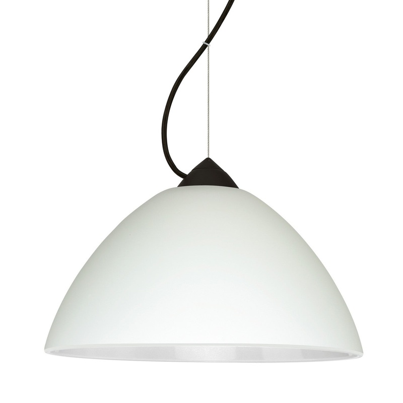 Besa 1KX-420107-BK Besa Tessa Pendant One Light Pendant Black