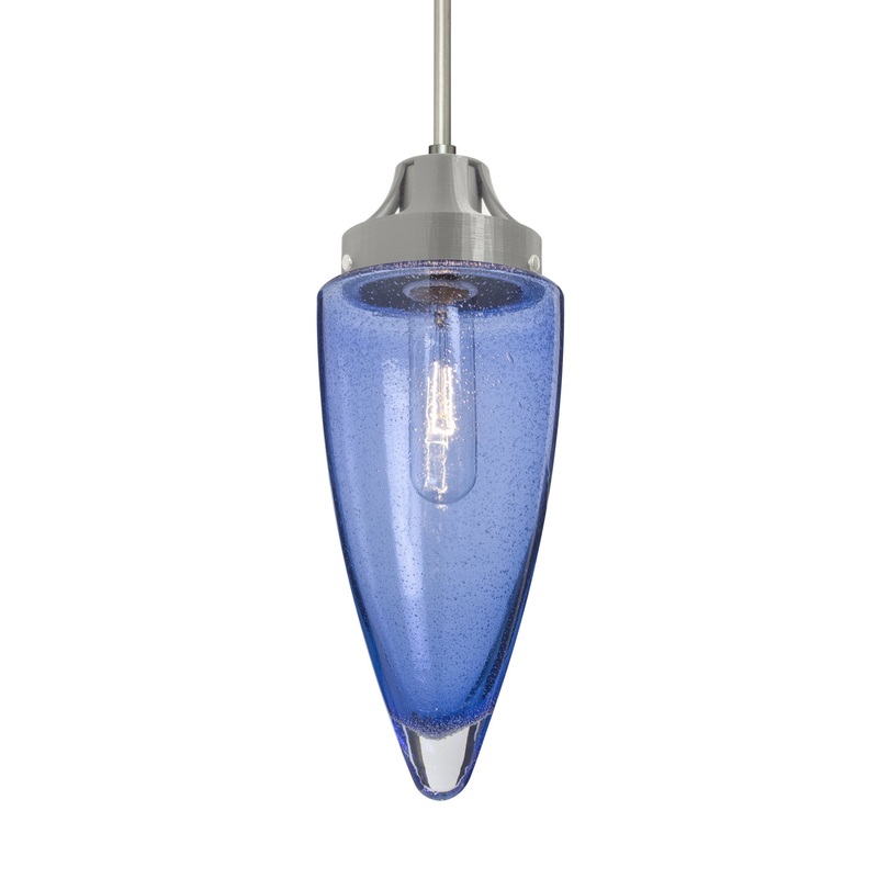 Besa J-SULUBL-SN Sulu One Light Pendant Satin Nickel