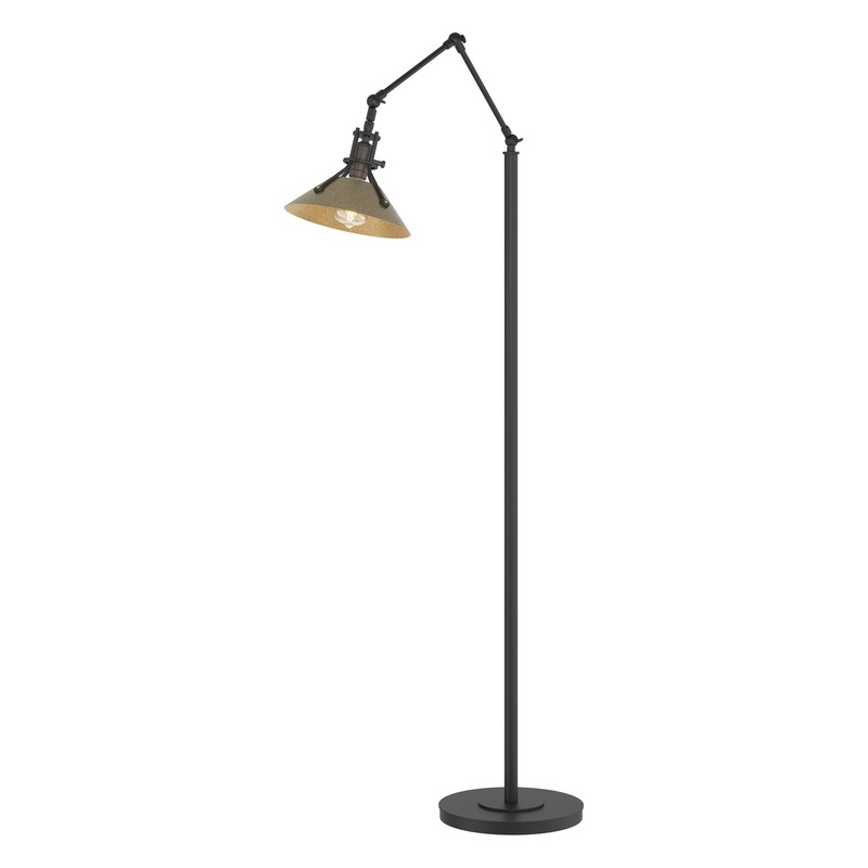 Henry Floor Lamp Black Soft Gold