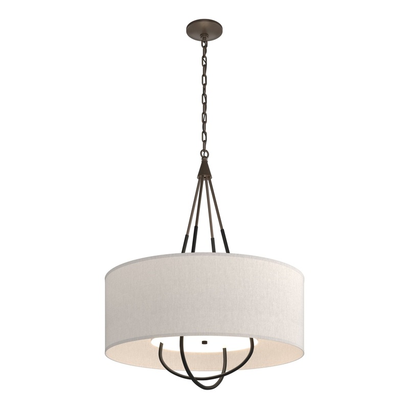 Loop Pendant Bronze Black Flax Shade (SE)